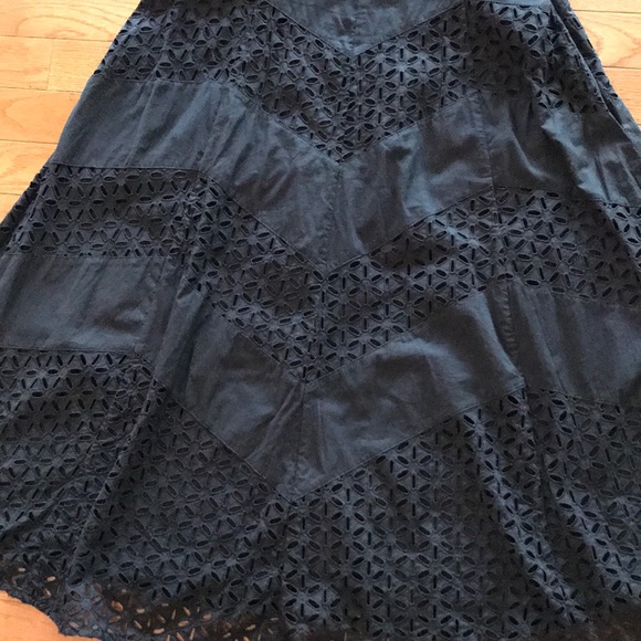 Gorgeous Textured Black Strapless Dress Size10 - Picture 3 of 8
